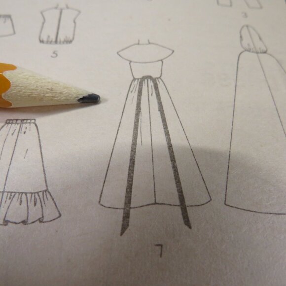 Simplicity 8333 Sewing Pattern 11.5 & 12.5" tall Doll Clothes INCOMPLETE see all - Picture 8 of 16